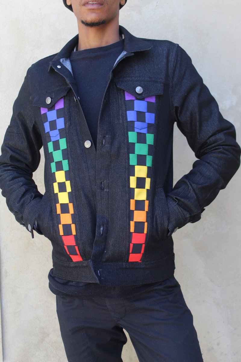 ModisaDesigns's tweet image. they keep talking....... I keep my head down and keep working.

Denim Jacket with hand weaving tech

 | Mamelodi Sundowns |Phori | Bongani Zungu | @djsbu | #localbusiness #LGBTQ #designer #rainbow