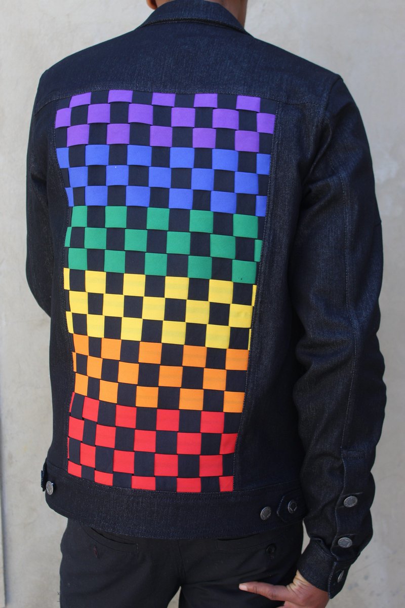 ModisaDesigns's tweet image. they keep talking....... I keep my head down and keep working.

Denim Jacket with hand weaving tech

 | Mamelodi Sundowns |Phori | Bongani Zungu | @djsbu | #localbusiness #LGBTQ #designer #rainbow
