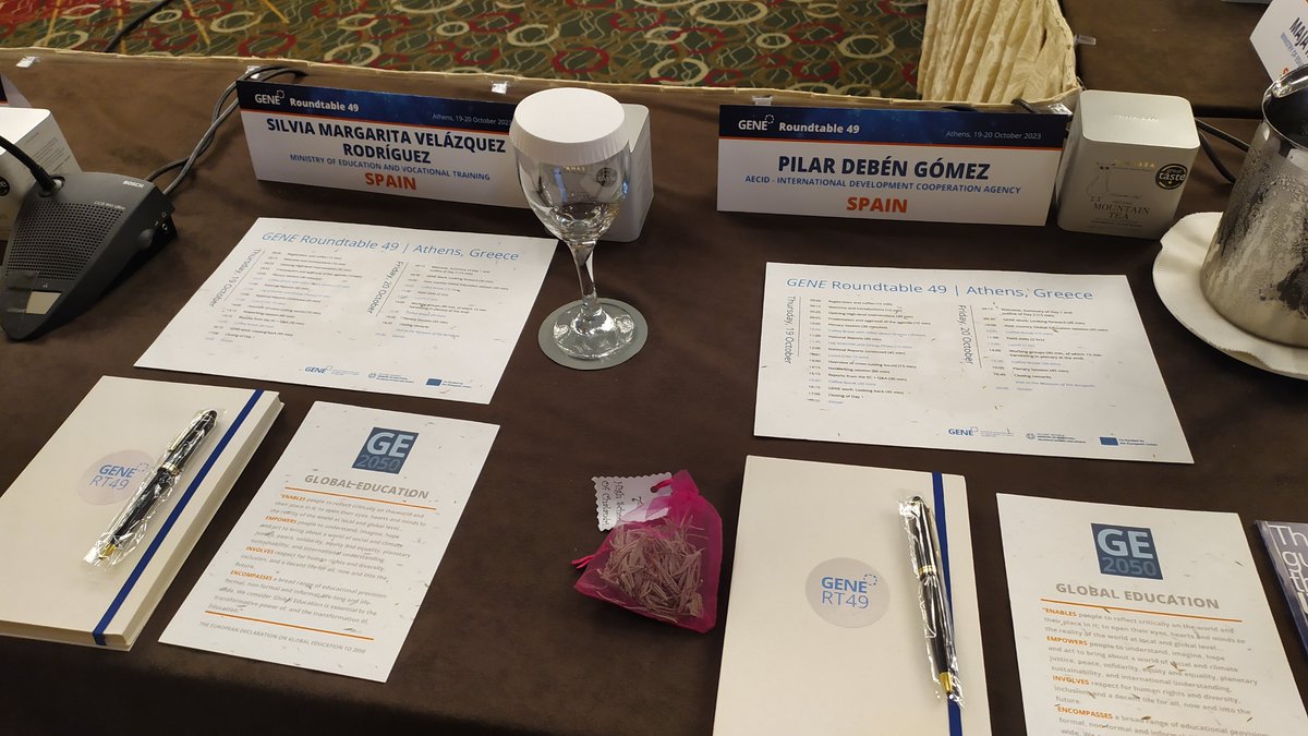 Pilar Debén (@pi1068) on Twitter photo Comienza la RT 49 en Atenas liderada por <a href="/GENE_GlobalEd/">GENE_GlobalEd</a> # , <a href="/AECID_es/">AECID</a> y <a href="/MEFP/">Margaret Price Pace</a> juntos de nuevo para impulsar la #ciudadania #global. Comienza la RT 49 en Atenas liderada por <a href="/GENE_GlobalEd/">GENE_GlobalEd</a> # , <a href="/AECID_es/">AECID</a> y <a href="/MEFP/">Margaret Price Pace</a> juntos de nuevo para impulsar la #ciudadania #global.