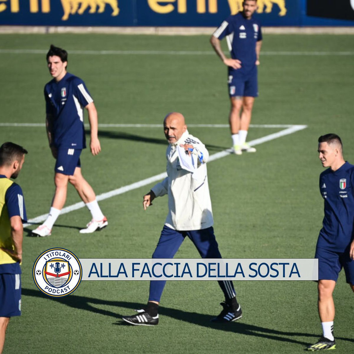 TitolariPodcast's tweet photo. SOSTA NAZIONALI 🤝CLASSICO GIOVEDÌ ‼️ 

🗣️@albi_santi, @stepstizzarelli, @Busonzio e @Guaglia6 

📄 Torniamo dopo due settimane ed effettivamente qualche cosa da dire c'è.

#VivoAzzurro #Scommesse

BUON ASCOLTO https://t.co/9C4h6QqZiP