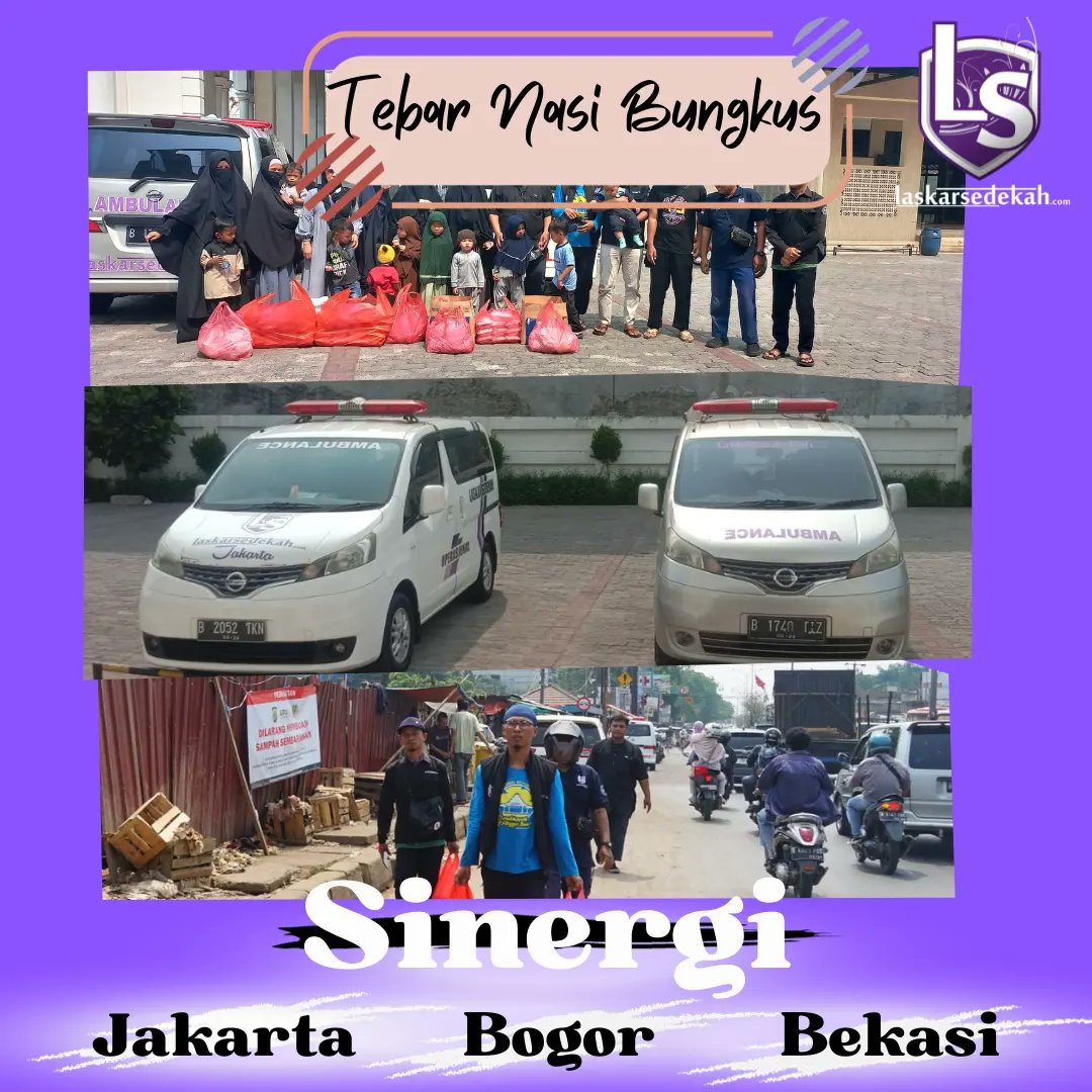 LSBekasi's tweet image. Tebar Nasi Bungkus
Ahad, 15 Oktober 2023

Alhamdulillah Action Sinergi antara LS Bekasi, LS Jakarta dan LS Bogor sudah menyalurkan amanah donatur berupa 150 bungkus nasi di Pasar Induk Cibitung.

Jazakumullah khairan kepada para donatur Laskar Sedekah dan teman-teman LS JaBoBek