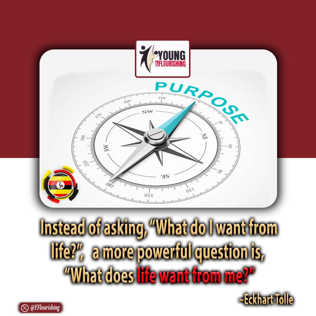 YFlourishing's tweet photo. The great danger of the youth today is living a life without a sense of purpose and fulfilment.
Discovering your purpose in life is a great driving factor to success in this world. The world is all about finding solutions to the existing problems.
@coufamilytv
#PurposefulLives https://t.co/XSK0wSydm6