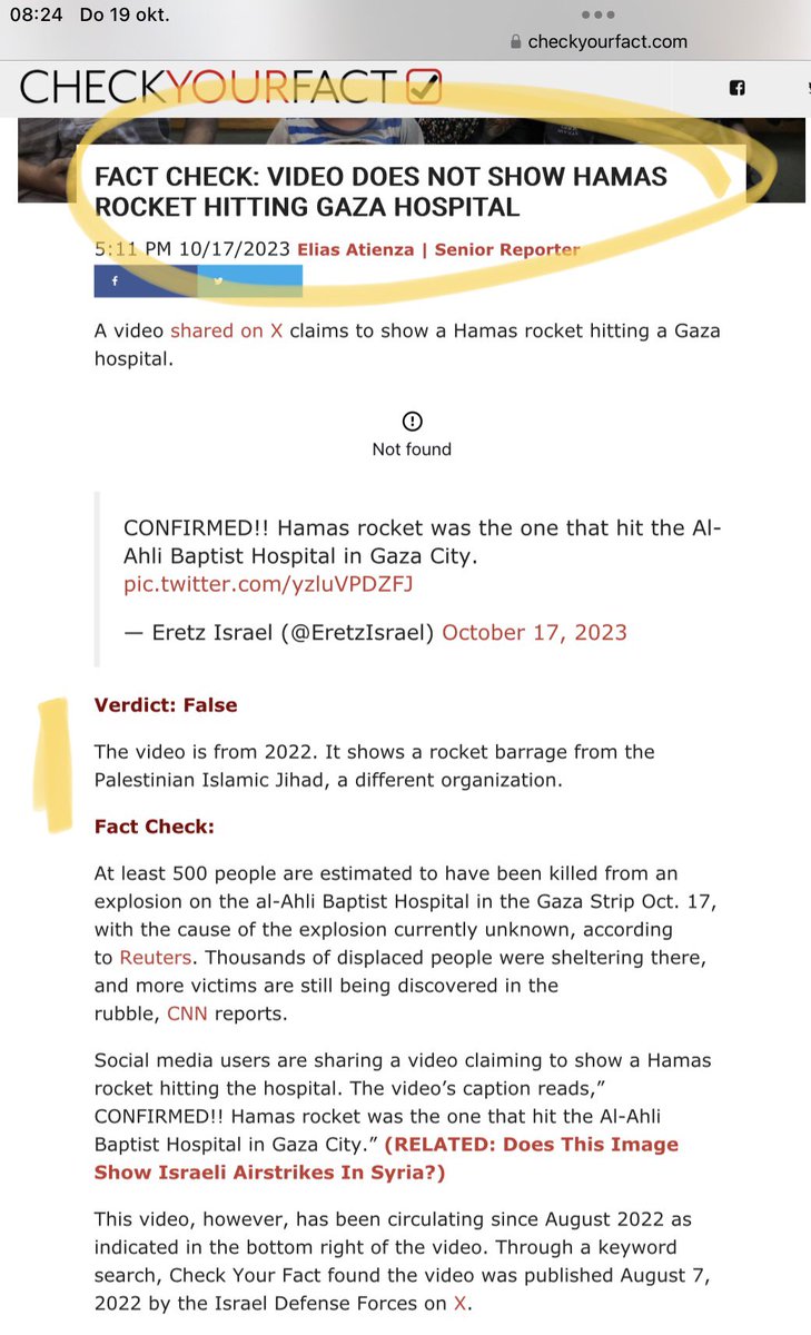 Jacqvanwinden's tweet photo. @NOS Nav jullie de berichtgeving gisteren in het journaal; gaan jullie vandaag vertellen dat het filmpfragment met de afzwaaiende raket uit 2022 komt? #FactCheck https://t.co/vqWZJ5N178