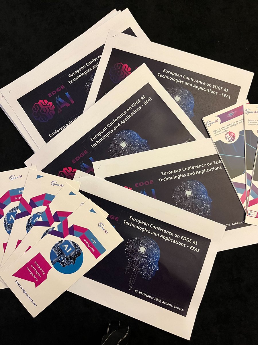 EdgeAI_'s tweet photo. 📢 #Day3 of the #EEAI2023 conference is here!
Join us for an exciting day of talks and sessions with over 20 key speakers.
Check out the full program here: https://t.co/8Cf0aFxfge
Don't forget to tag @EdgeAI_ on social media and share your favorite #EEAI2023 moments! https://t.co/75zT7f9vHG