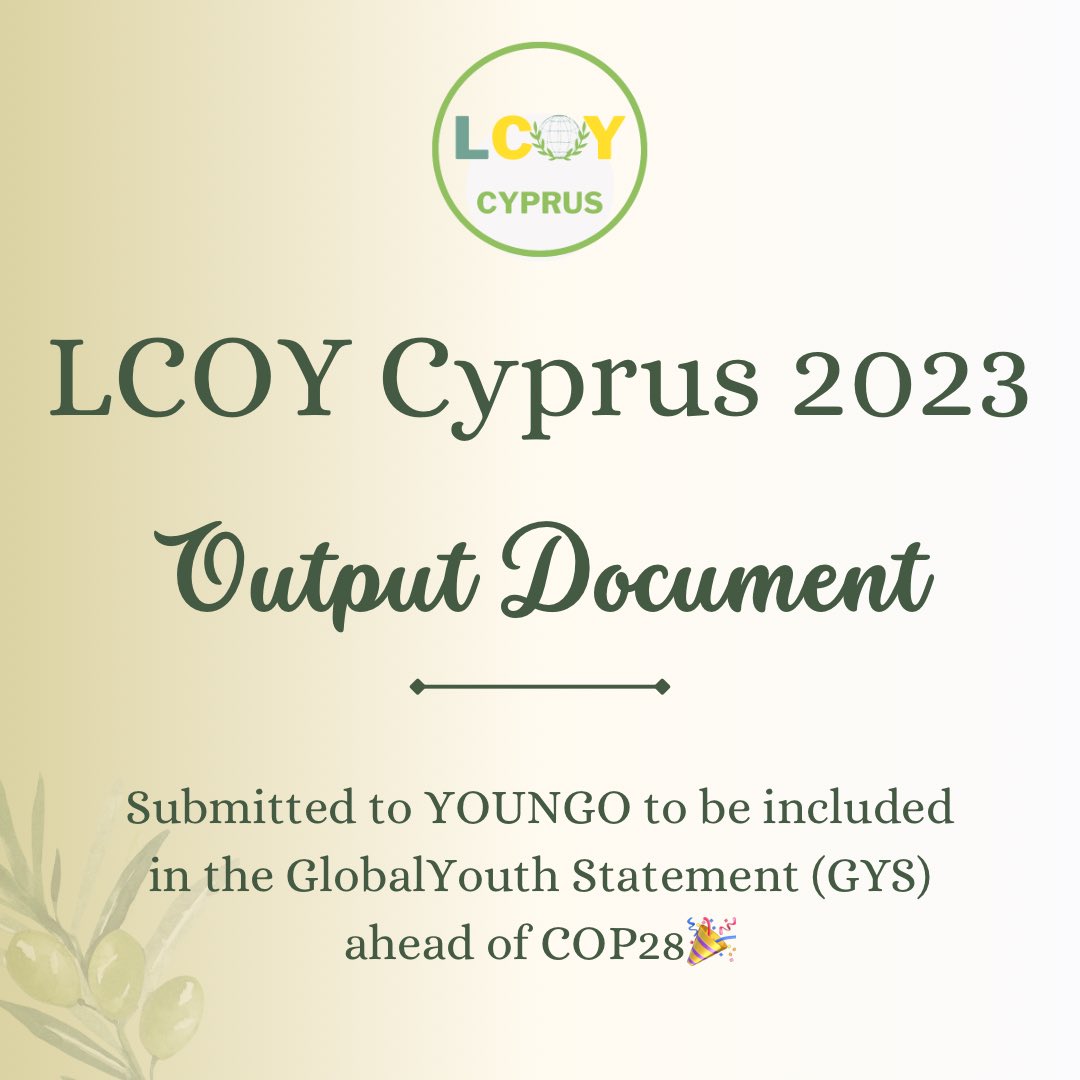 LCOY Cyprus tweet media