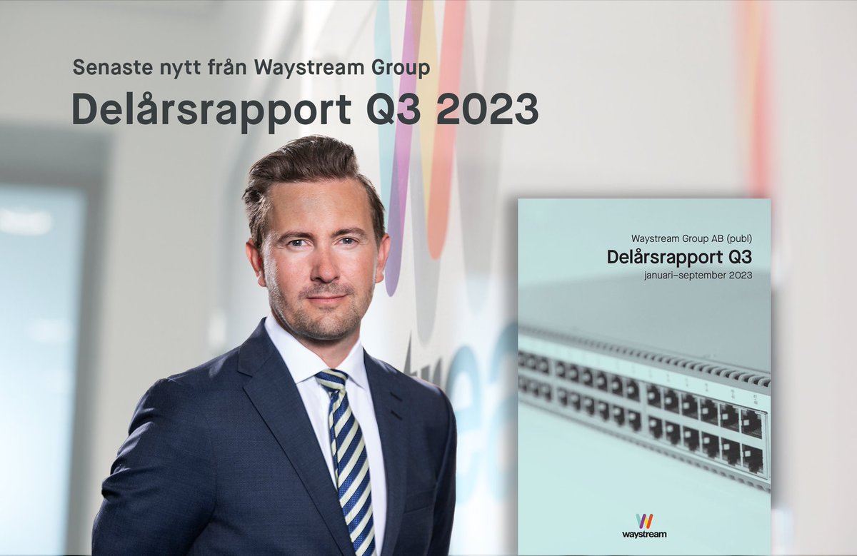 Fredrik@Waystream tweet media