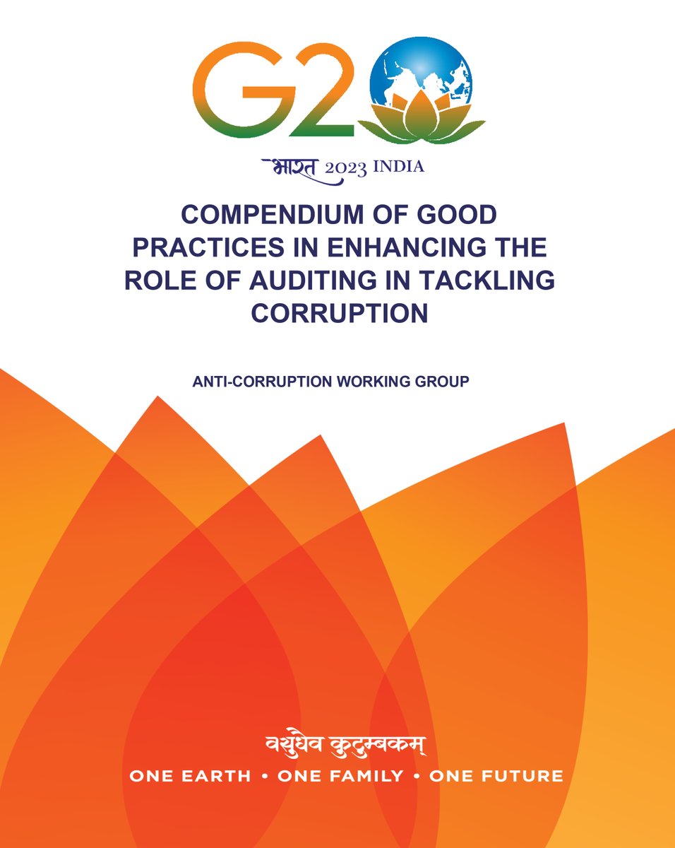 LetsLearnLaw's tweet photo. The G20 Anti-Corruption Working Group (ACWG) was formed in 2010 to examine anti-corruption issues and to develop High-Level Principles in accordance with the G20's commitment to combat corruption.
https://t.co/azYy4TbrPB
#LetsLearnLaw #LLL #publicpolicy #lawyers https://t.co/p9OfyuLwMF
