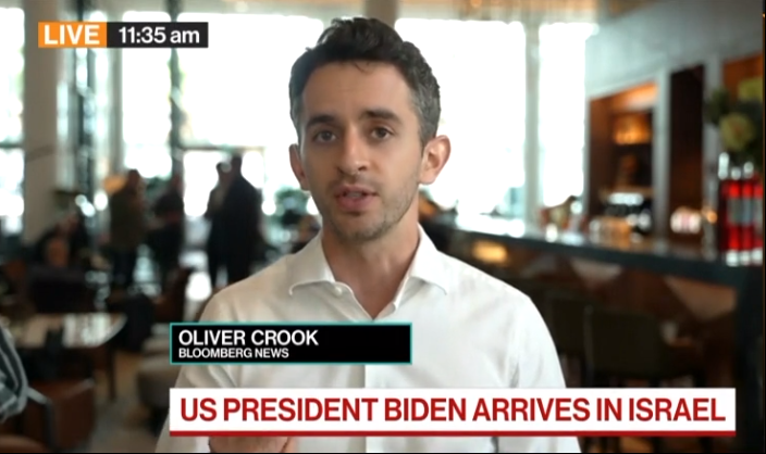 Oliver Crook, Bloomberg Media Talent