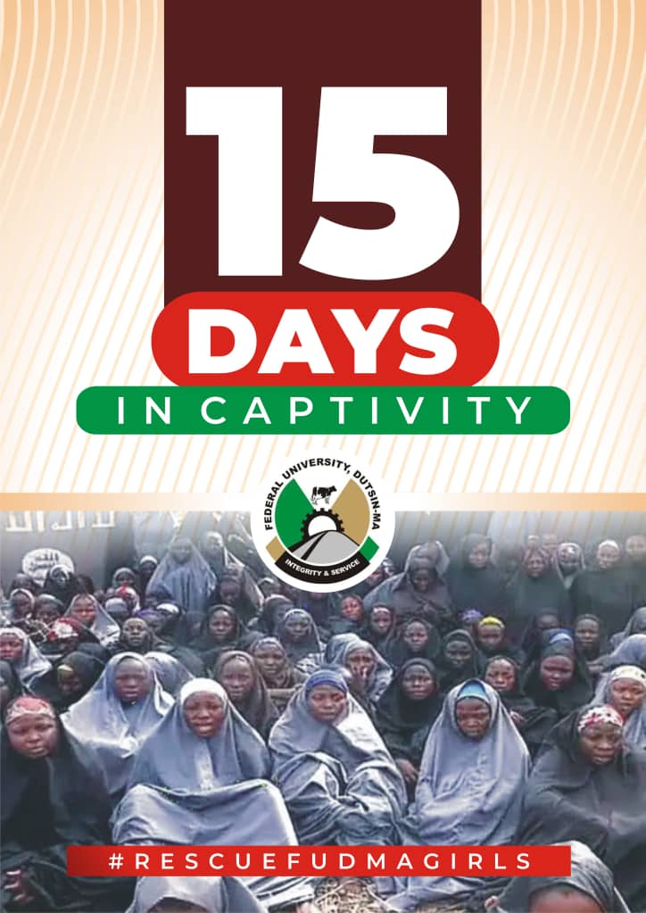 AlhajiTauheed's tweet photo. Fifteen Days in Captivity
#13DaysinCaptivity #Lafiagi #FG #BringbackLafiagiGirls #kwara #RescueFudmaGirls #Nupe #Kastina https://t.co/1KfXPk0Z1F