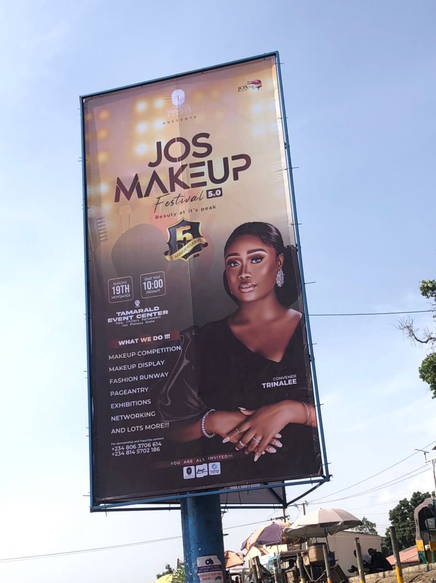 ITS EXACTLY A MONTH TO THE ANNUAL MAKEUP FESTIVAL IN THE CITY OF JOS ……

Jos Makup Festival

PLAN TO ATTEND AND HAVE FUN 🥳🥳🥳🥳🥳

#jos #josmakeupfestival #makeupfestival #josmakeupartist #josmodels #josphotographers #placestovisitinjos