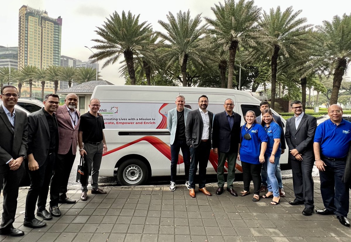 keshav_murugesh's tweet image. We inaugurated the @WnsWcf Mobile Library in Manila, a project that is close to my heart. This endeavor will accelerate our mission to inspire &amp;amp; educate the next generation and ensure no one is left behind in the path of learning.⁦@wnsholdings⁩ ⁦⁦@shaminimurugesh⁩