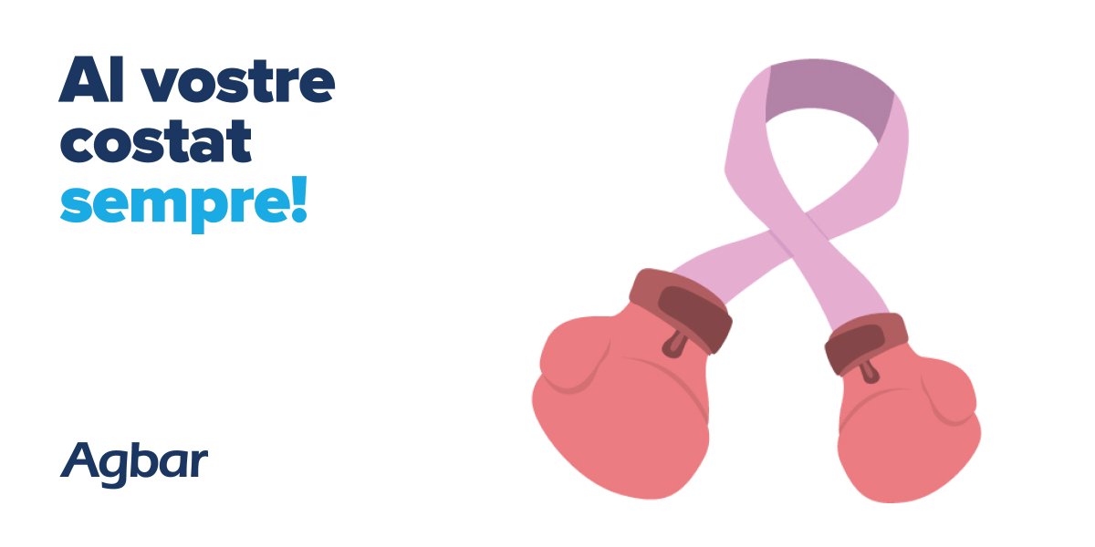 🤝 Ens sumem al rosa un any més per donar suport a totes les dones que pateixen #càncerdemama.

Al vostre costat, avui i cada dia, per seguir lluitant contra aquesta malaltia.

#DiaMundialContraElCàncerdeMama