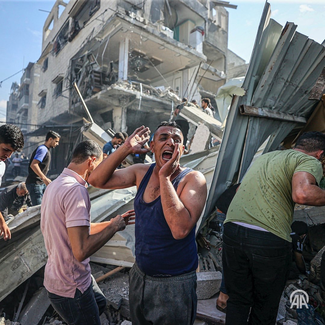 The lsrasli war on Gaza continues for the thirteenth day in a row | Oct, 19th.