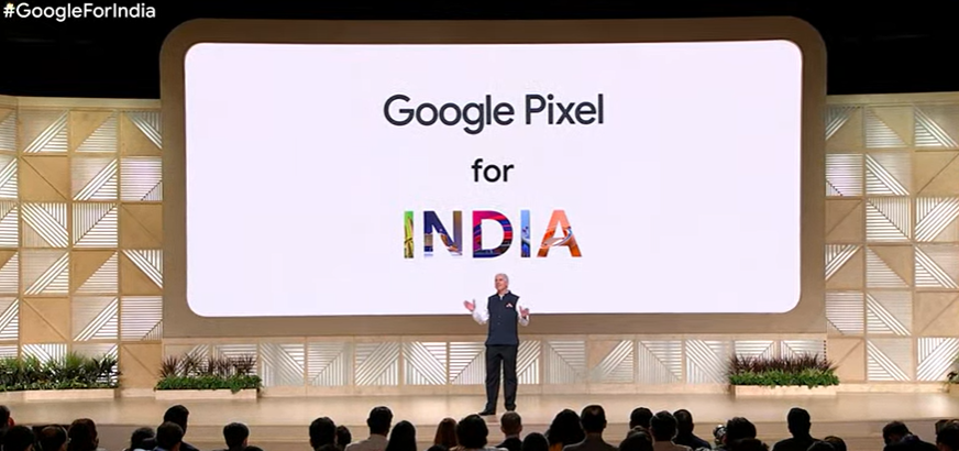 Osterloh highlights that the importance of hardware + AI + software for Google Pixel, to develop an AI-centric global computer.

#fetransformx #GoogleForIndia #GFI2023 #DigitalTransparency #AIAnnouncements #GoogleInIndia #ArtificialIntelligence #InternetTechnologies