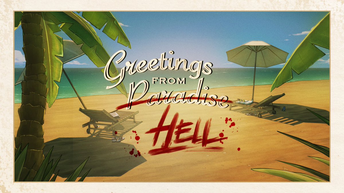 InescapableGame's tweet photo. Inescapable is out now on PC &amp; consoles.

Let the games begin. 🏝️ https://t.co/dbtllyIFwN