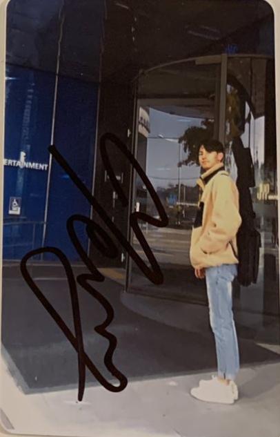 jooyeonsfan's tweet image. jooyeon's whosfan cafe signed pc! it's a pic of predebut jype trainee lee jooyeon 🥹 | cr. a7xgrrl