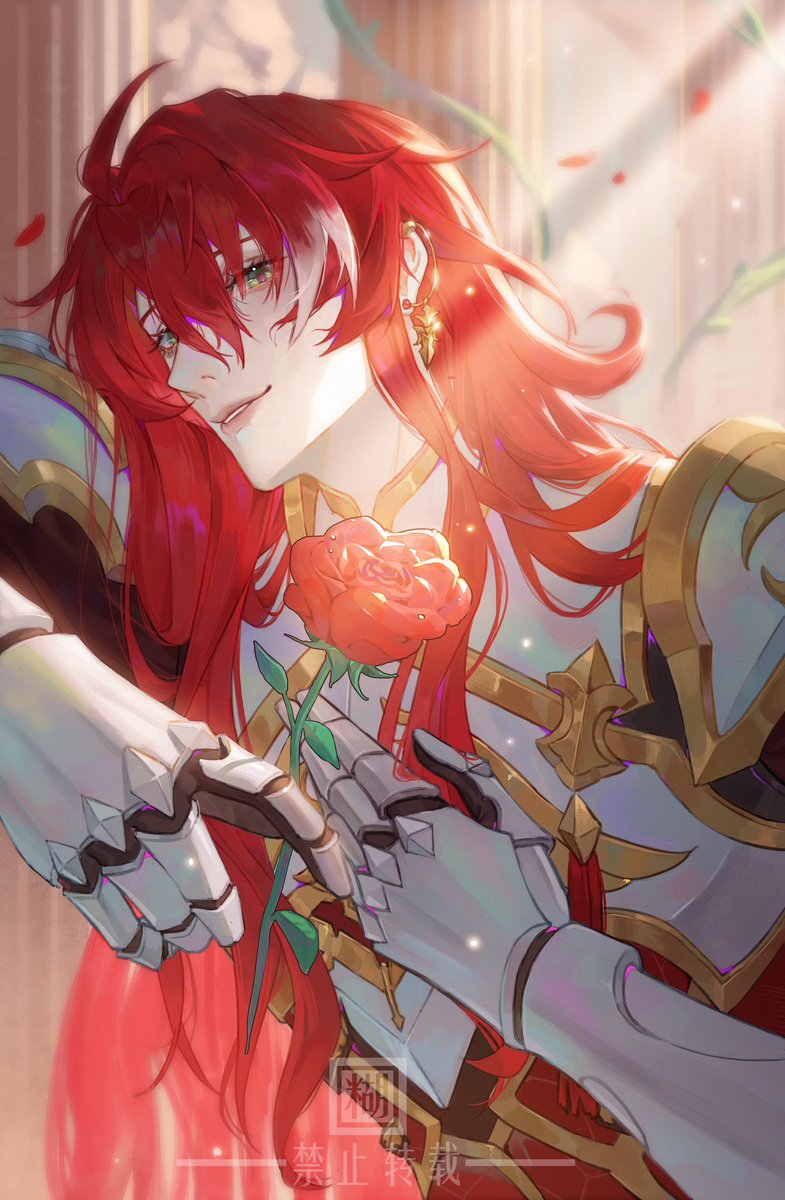 #Argenti #银枝 #HonkaiStarRail #崩坏星穹铁道  不知道老婆会是一个什么性格，根据第一印象画一下