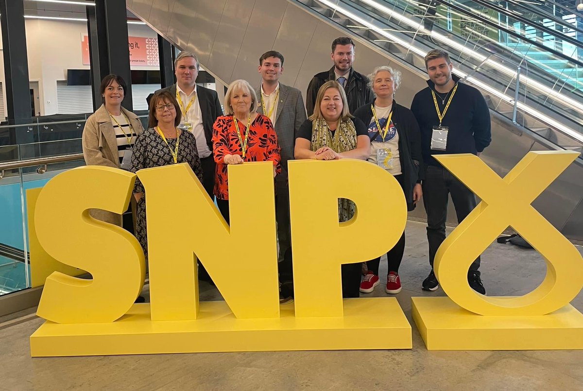 It was great to get along to #SNP23 in Aberdeen at the weekend. Great to catch up with lots of people. @HumzaYousaf delivered a keynote speech full of new, bold policies that show @theSNP continue to deliver and stand up for the people of Scotland.