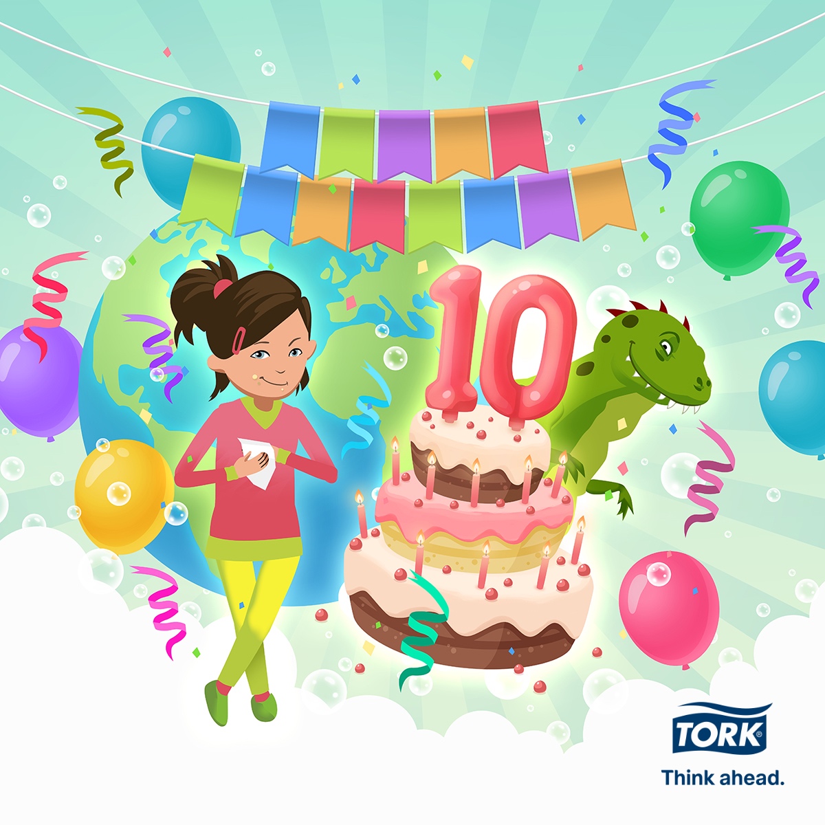TorkUK's tweet photo. On October 15 we celebrated #GlobalHandwashingDay We also celebrate the 10-year anniversary of our free Ella Handwashing app, that has educated over 2 million children on handwashing.  https://t.co/RjP0aIG6UB https://t.co/vPLjrg6jBI