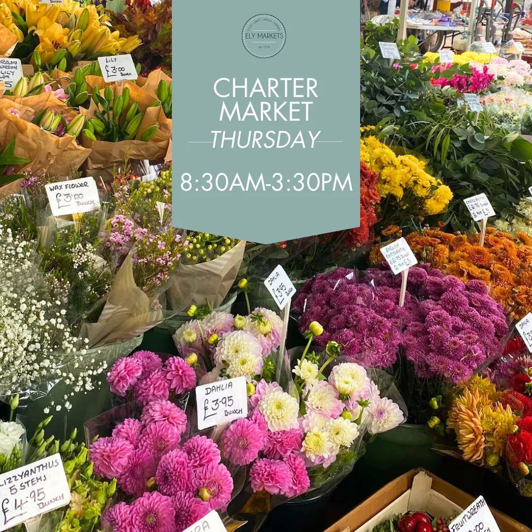 It's Thursday, and the Weekly Charter Market is here! Plus, don't forget, our Craft Food &amp; Vintage Market is coming up this weekend.