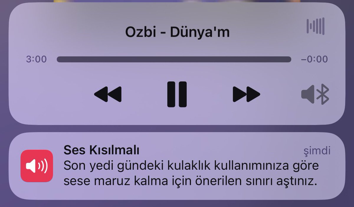 Kulaklarım patlayana kadar dinleyebilriim 🩶