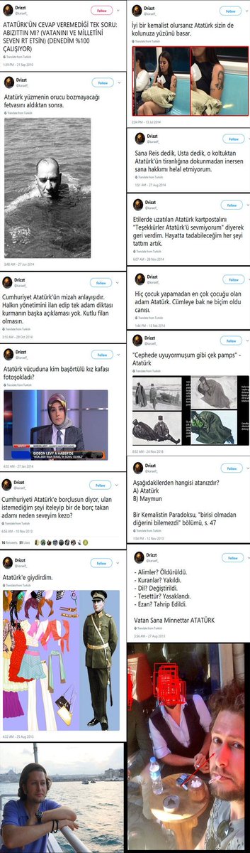 Furkan Bölükbaşı'nın Marmara üniversitesi araştırma görevlisi iken kullandığı twitter hesabından Atatürk'e ettiği hakaretler...

Bu provokatör FETÖ artığı hakkında ne zaman bir adım atılacak?

#FurkanBölükbaşıTutuklansın