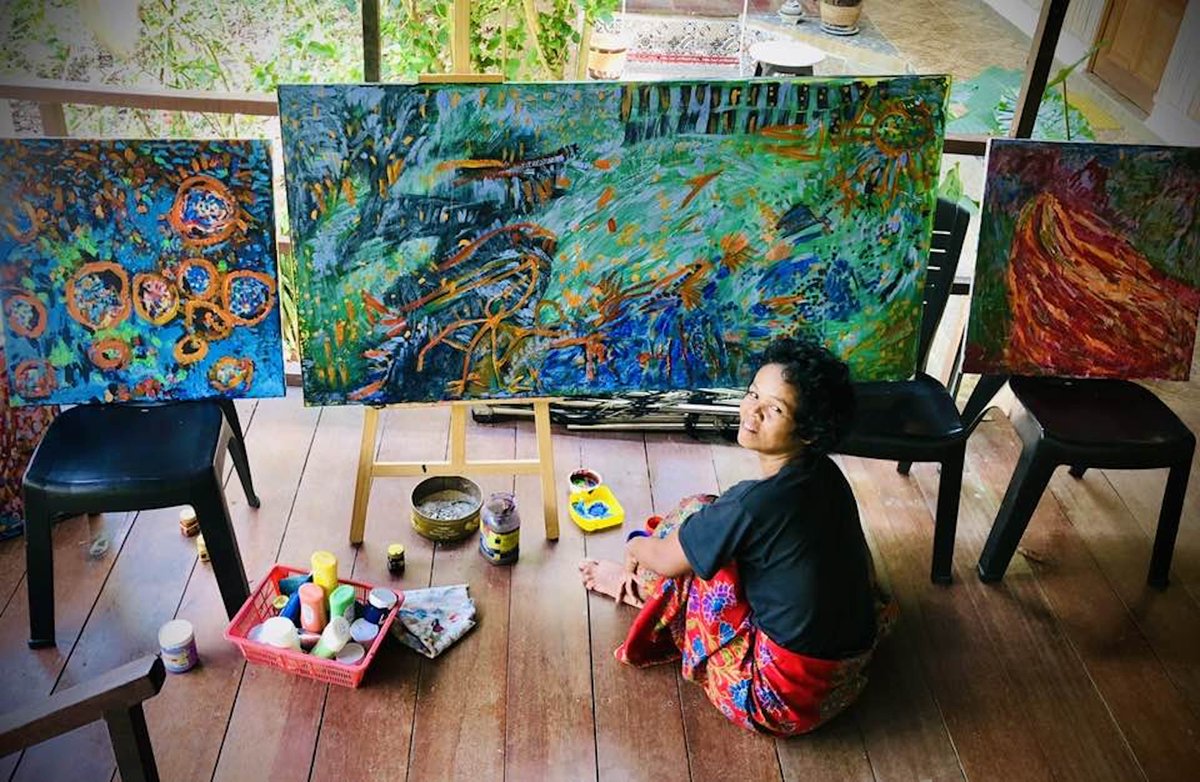 “SIAPA PICASSO” FROM SAVAGE PUNK ABSTRACTIONISM BY ANOORA CHAPEK, 2022
Malaysian artist Anoora's painting “Siapa Picasso” uses colourful paint strokes to evoke Picasso’s art style.
Subscribe to read the introduction to her work: portsidereview.com/subscribe