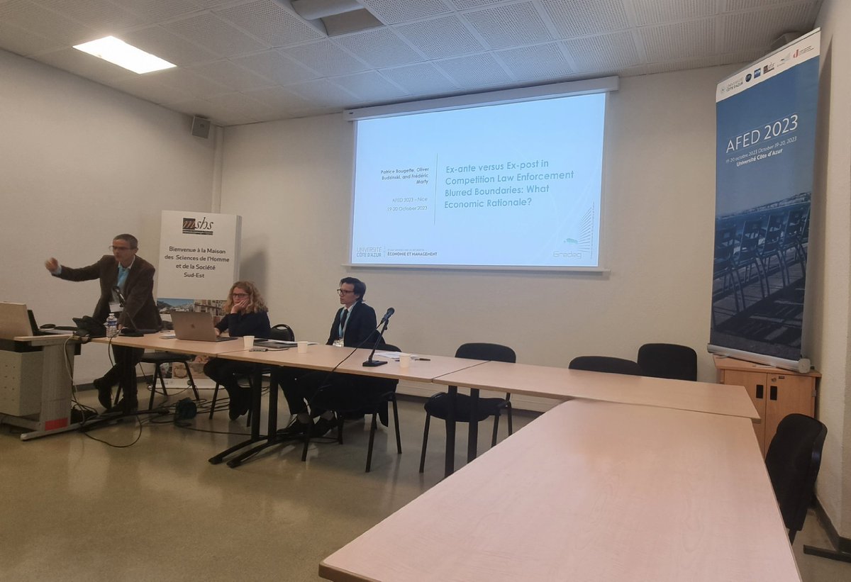 Lancement de la 8ème conférence annuelle de <a href="/AssoFrEcoDroit/">AFED</a> à Nice!