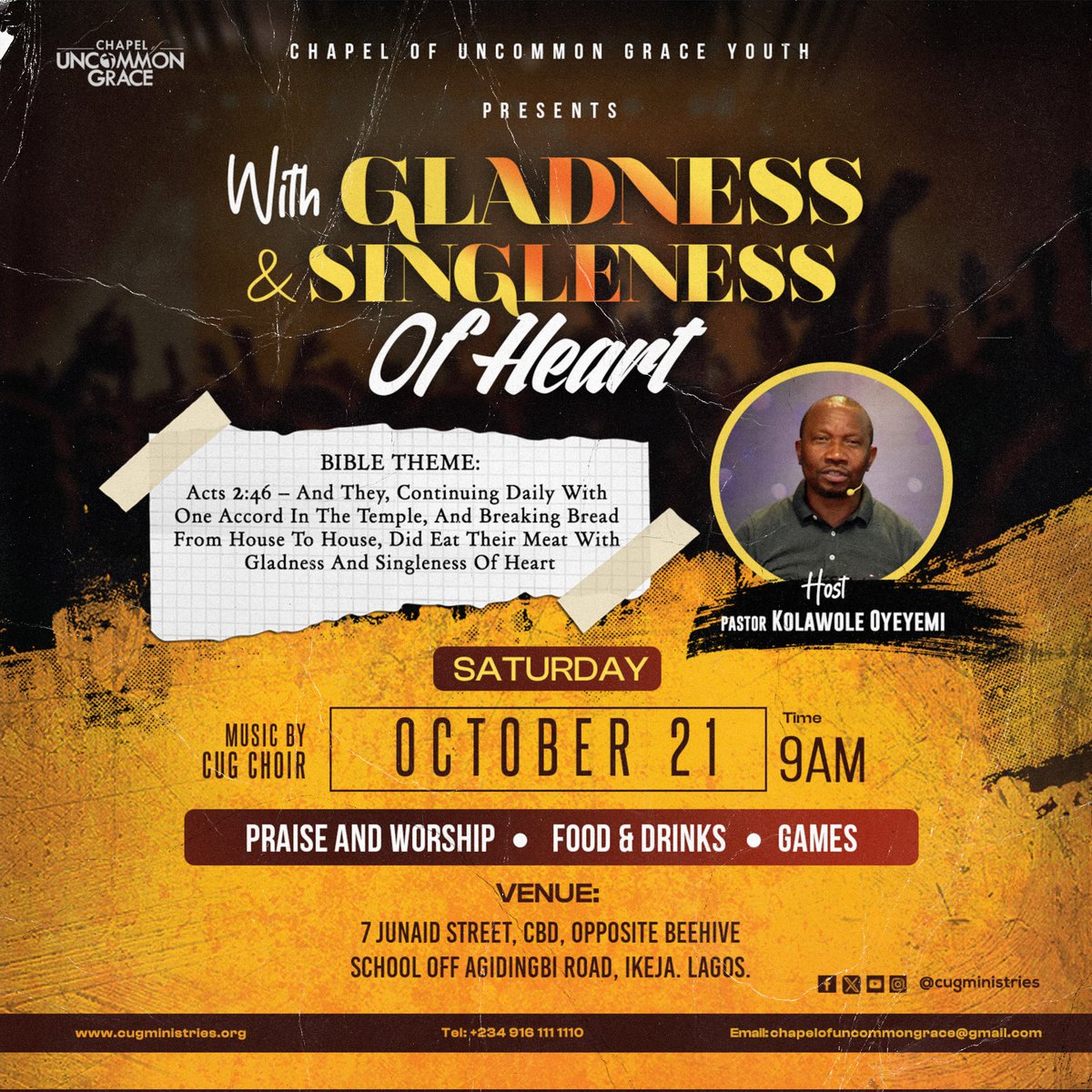 CUGMinistries's tweet image. #CUGministries