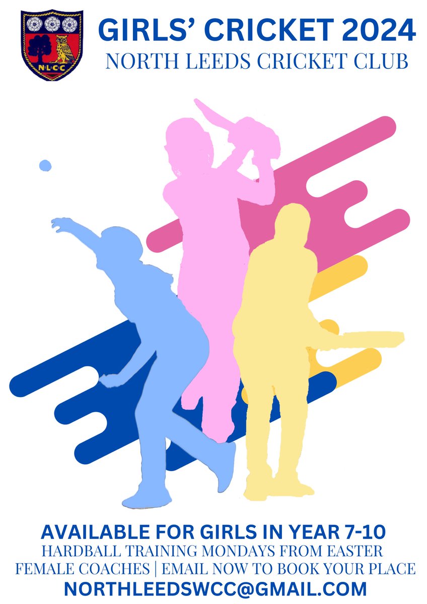 Claire Kendall (@cmkendall71) on Twitter photo Girls’ hardball cricket at North Leeds CC 2024. Equipment provided. Email: northleedswcc@gmail.com to register interest.
<a href="/kev_gresham/">Kevin Gresham</a> <a href="/wywgcl/">West Yorkshire Women & Girls’ Cricket League</a> <a href="/wywomengirls/">West Yorks Women’s & Girls Cricket Dev Group</a> <a href="/katieycb/">Katiestewart🏏</a> <a href="/RSch_PE/">Roundhay PE</a> <a href="/WGS_Cricket/">WGS Cricket</a> Girls’ hardball cricket at North Leeds CC 2024. Equipment provided. Email: northleedswcc@gmail.com to register interest.
<a href="/kev_gresham/">Kevin Gresham</a> <a href="/wywgcl/">West Yorkshire Women & Girls’ Cricket League</a> <a href="/wywomengirls/">West Yorks Women’s & Girls Cricket Dev Group</a> <a href="/katieycb/">Katiestewart🏏</a> <a href="/RSch_PE/">Roundhay PE</a> <a href="/WGS_Cricket/">WGS Cricket</a>