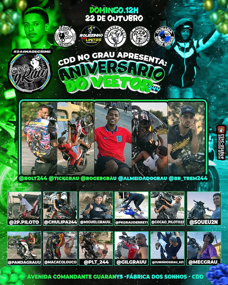 DOMINGRAU É PELA FÁBRICA DOS SONHOS 🔥🔥🔥🔥🔥🚀

TROPA DA ZONA OESTE 100% CONFIRMADA ✅