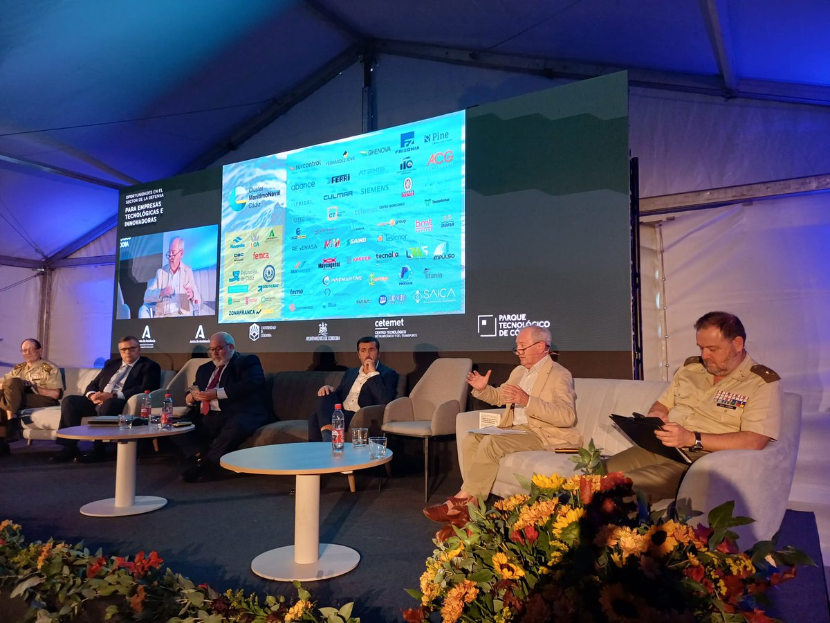 ClusterCadiz's tweet image. Gracias a @cetemet y @AndaluciaJunta por contar con nosotros para representar la visión de la #industrianaval andaluza ayer en la Jornada 'Oportunidades en el sector de la defensa para empresas tecnológicas e innovadoras' en #Córdoba.
📷 @NavantiaOficial @surcontrol