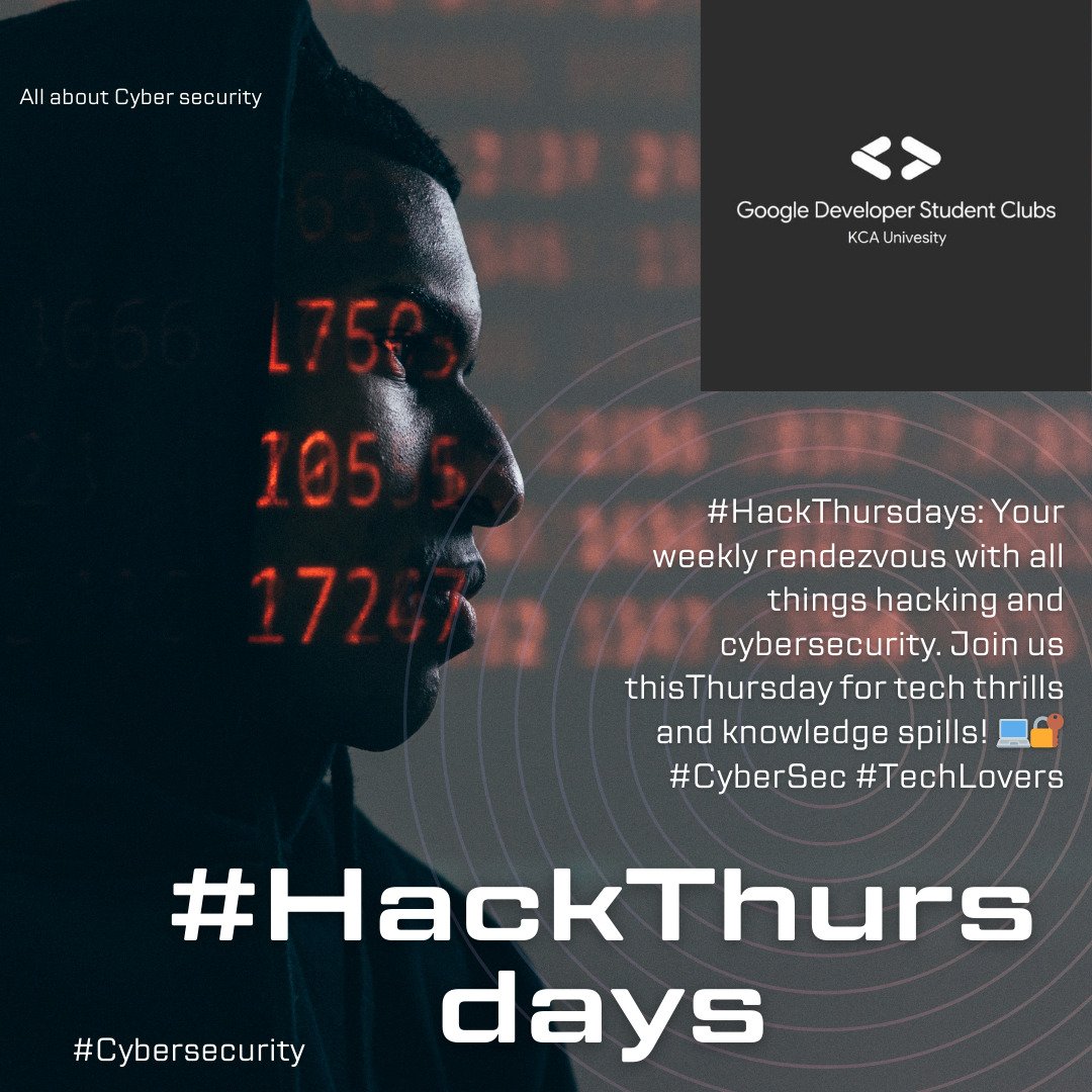Adonijah_Kimut's tweet photo. It is #HackThursdays @dsc_kca https://t.co/cAP23NZ4l4