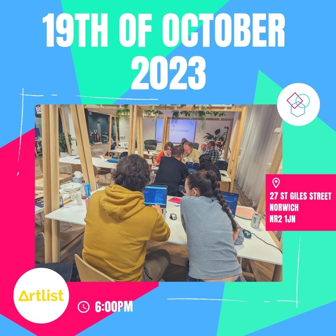 codebar Norwich (@codebarnorwich) on Twitter photo We'll see you all again tonight! Fancy working on a fun project to demo at the #Codebar end of year party? πβοΈπ <a href="/codebarNorwich/">codebar Norwich</a> #learncoding #dev #coaching We'll see you all again tonight! Fancy working on a fun project to demo at the #Codebar end of year party? πβοΈπ <a href="/codebarNorwich/">codebar Norwich</a> #learncoding #dev #coaching