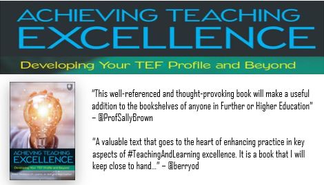 46 universities have been awarded Gold ratings in the latest Teaching Excellence Framework: bit.ly/3rWlcy0 #TEF2023

Further reading: Achieving Teaching Excellence: Developing Your TEF Profile and Beyond from <a href="/Peter_Wolst/">Peter Wolstencroft</a> @Ldemain and Paul Cashian bit.ly/36gHv41