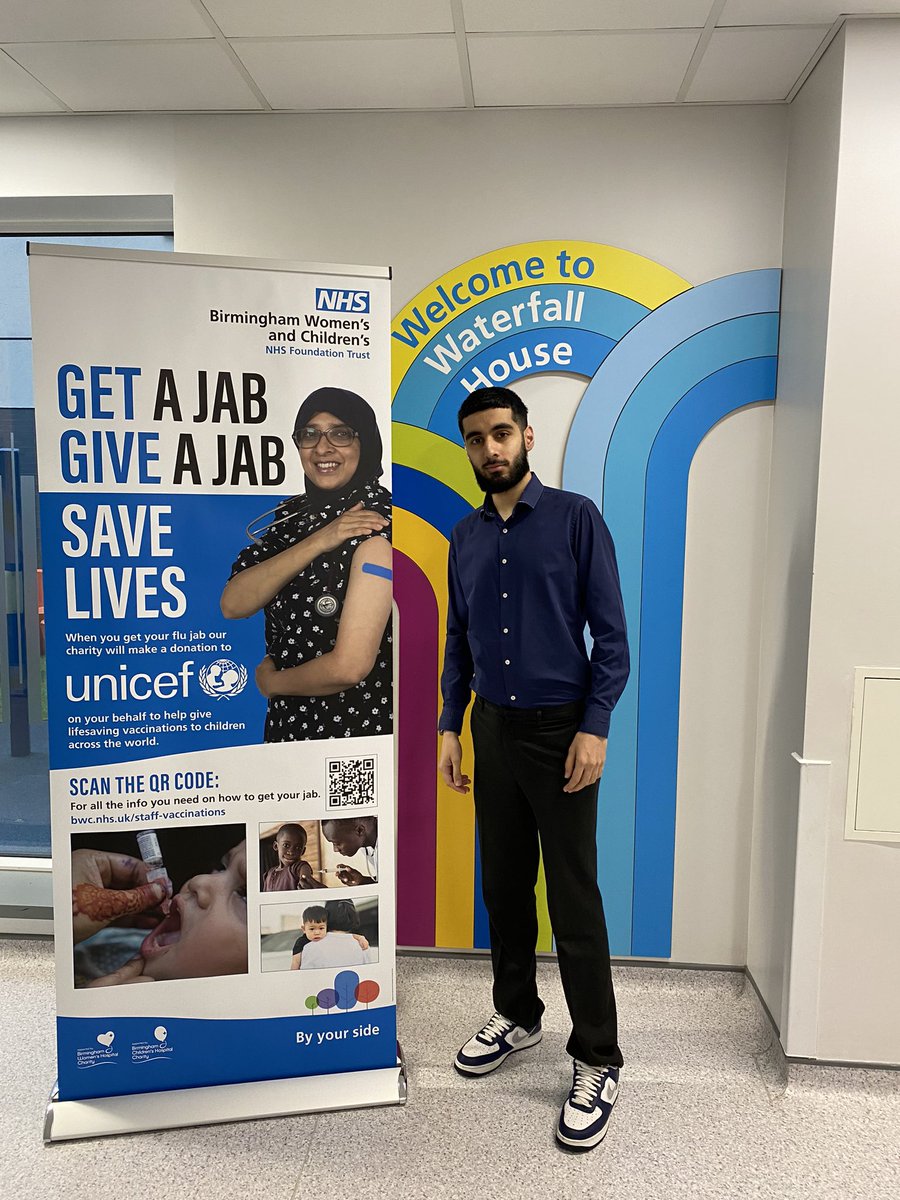 Come and get your vaccine before the weekend.

BC vaccination hub open:

Mon-Fri, 08:00-16:00
Rare Disease OPD, Waterfall House.

A special thank you to Shumus, who has expertly kept us all online this week!

@dianeeltringham <a href="/ClaireDepDDQN/">Claire Powell</a> <a href="/Amber_Moreton21/">Amber Moreton</a> <a href="/BWC_NHS/">BWC NHS Trust</a> <a href="/BWCH_SM/">Specialised Medicine</a>