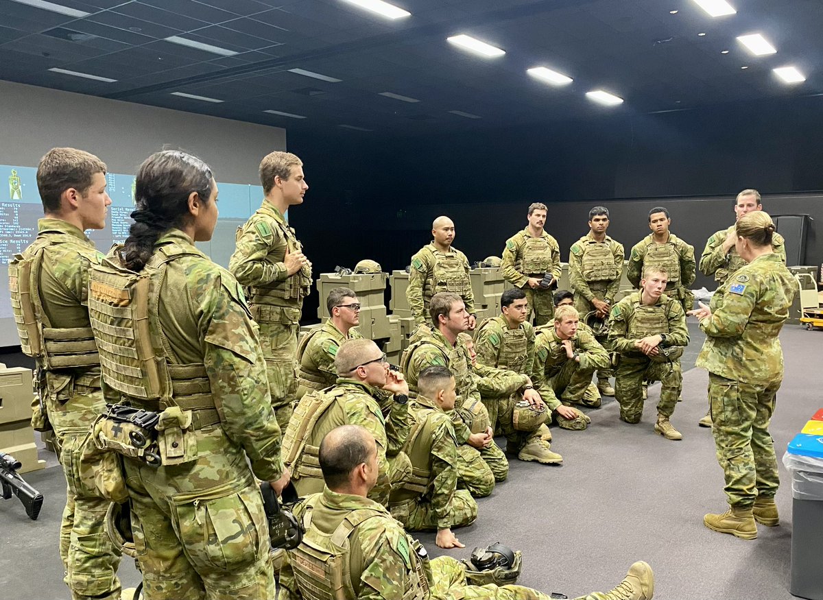 I have enjoyed being at @SOIAusArmy this week catching up with the trainees. Well done to the staff who demonstrate the importance of foundation training and why we should understanding our history. Reinforcing why ‘The Role of the Infantry’ remains just as relevant today.