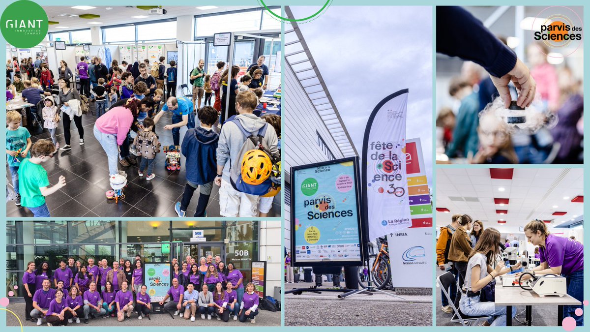📸RETOUR EN IMAGES
Vous avez été + de 1000 participants à nous rejoindre au Parvis des Sciences le 14/10/23 ! Merci ! 🎉
👏 à l'équipe #PDS2023 pour avoir contribué à la réussite de cet événement
#FDS2023 #FDSAURA #Grenoble #Recherche #SportEtScience #Science #Découverte