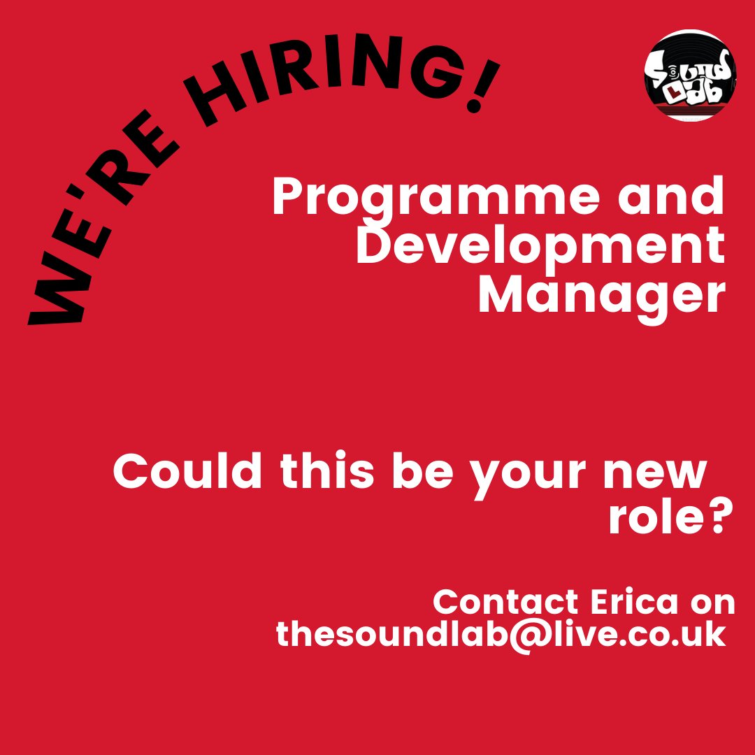 JOB fab <a href="/TheSoundLab_Gla/">The Sound Lab</a> regularly work w/ our <a href="/musicplusmentor/">Musicplus+</a> are seeking a Programme and Development Manager salary = £34,000 per year APPLY by 5pm on 10 November at ➡ scottishmusiccentre.com/jobs/the-sound…