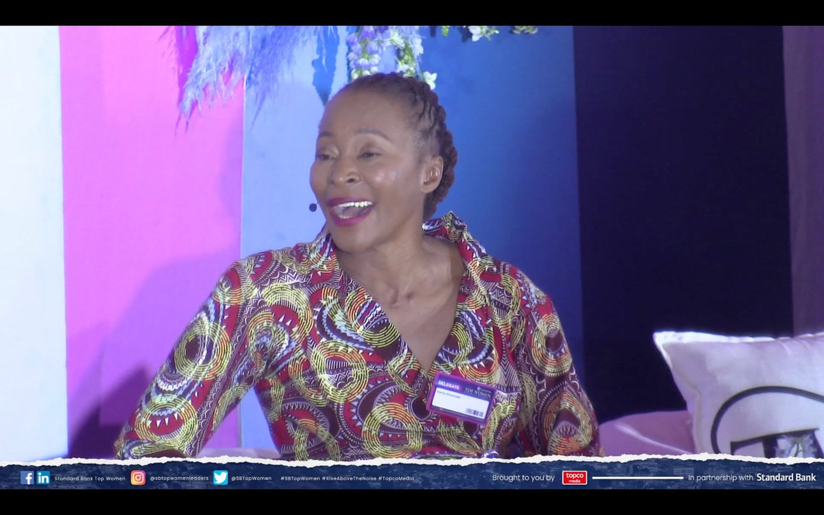 No one gets to the top in their own.
- <a href="/saraykhumalo/">Saray Khumalo</a>, Accidental Mountaineer, Guinness World Record Holder and Author

<a href="/SB_BusinessZA/">Standard Bank Business ZA</a> #RiseAboveTheNoise #SBTopWomen
#StandardBank #TopcoMedia