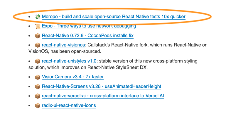 tom_riglar's tweet photo. @moropoQA sponsored @sebastienlorber This Week In React yesterday https://t.co/555hpx6Swm