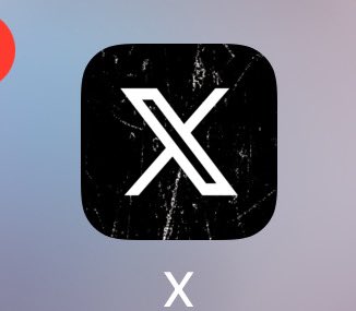 推特怎麼改成 X好不習慣唷
還以為中毒了🤣