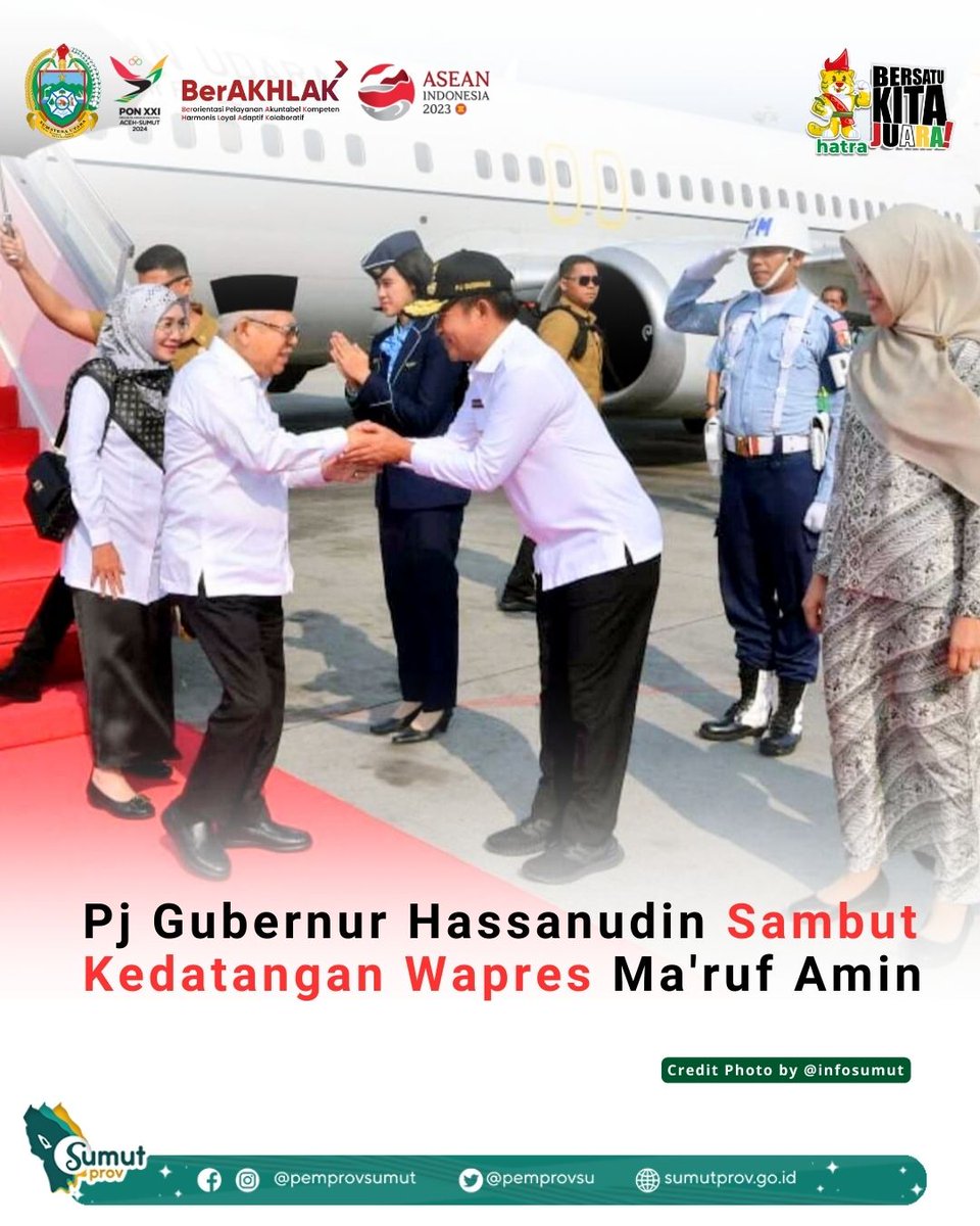 pemprovsu's tweet image. Pj Gubernur Hassanudin Sambut Kedatangan Wapres Ma'ruf Amin

selengkapnya berita dapat diakses melalui Website : sumutprov.go.id

@kemendagri #PjGubernurSumut #Kunjungan #WakilPresiden #PemprovSumut #SumateraUtara #SumutSmartProvince