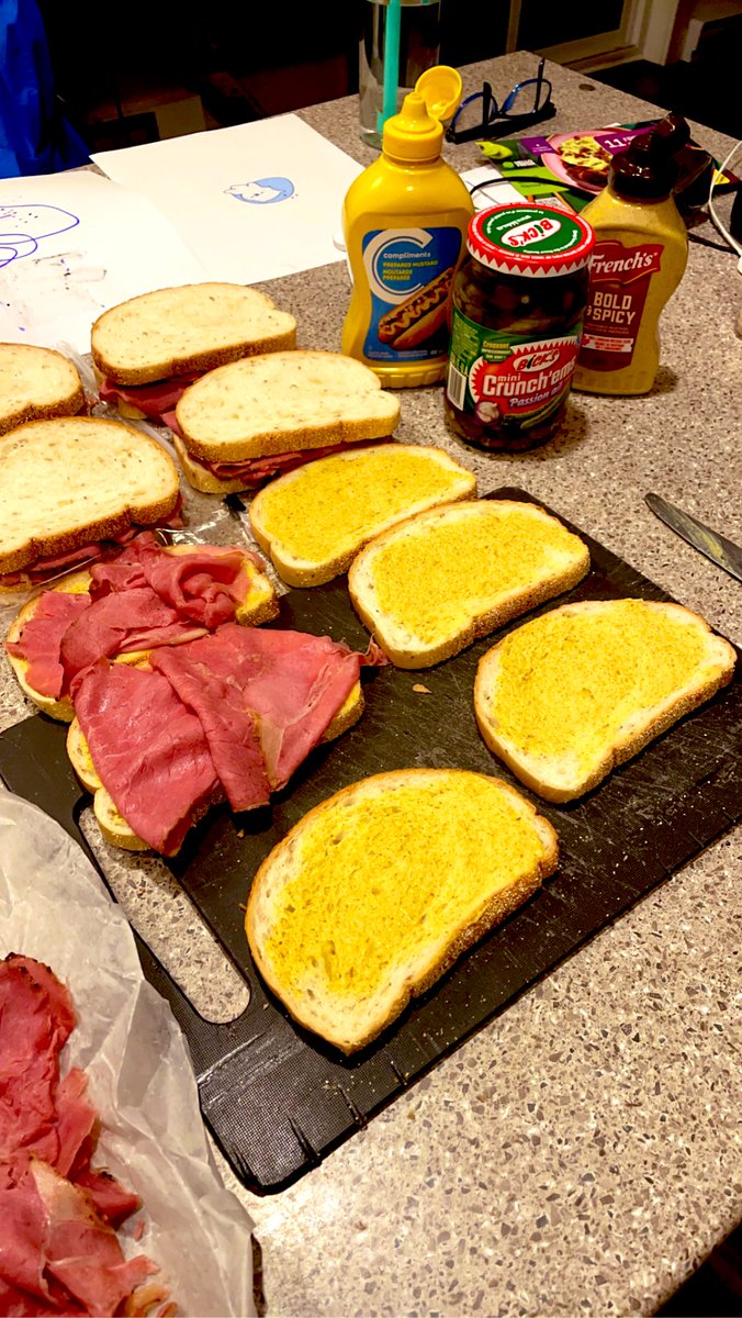 Homemade Montreal Smoked Meat Sandwiches #potluck #sandwiches #Montreal #food #foodies #smokedmeat