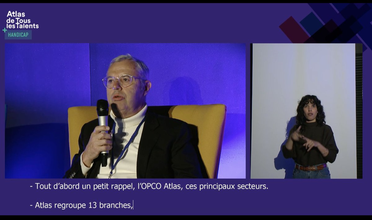 OpcoAtlas's tweet photo. ♿ #AtlasTousLesTalents #live | C'est parti pour une matinée de riches échanges pour aller plus loin dans l'insertion des personnes en situation de #handicap dans nos branches professionnelles 🔥 https://t.co/OTrIFQhnVV