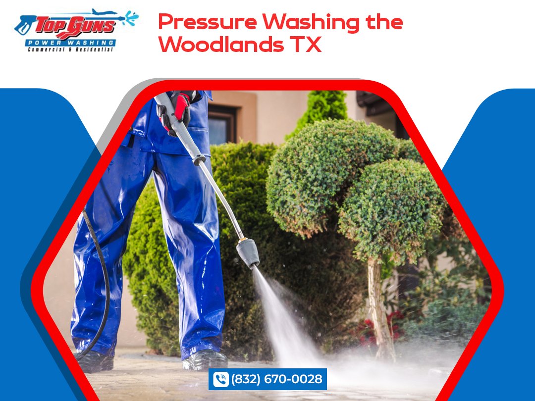 GunsWashing's tweet photo. Your home is your sanctuary, and its exterior deserves the best care possible. At Top Guns Power Washing, we take great pride in offering exceptional pressure washing in The Woodlands, TX. 
https://t.co/cqMjIAkrfZ
#powerwashing #pressurewashing #washing #washingexpert https://t.co/evt4qUXY59