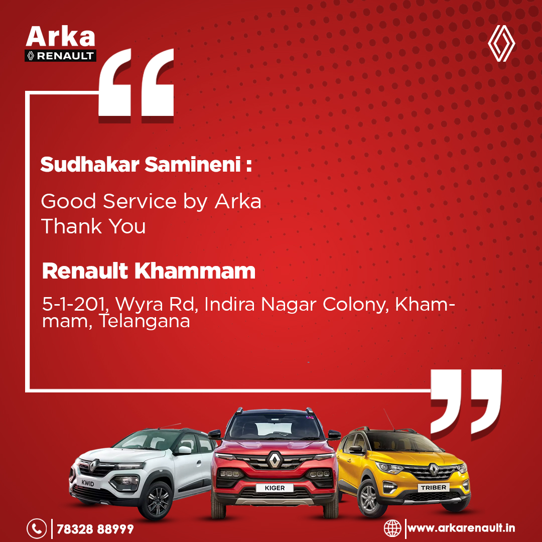 We are overjoyed to have a community of delighted customers here at Arka Renault.Your trust and satisfaction are what drive us to continuously deliver excellence in every aspect.
#ArkaRenault #HappyCustomers #CustomerSatisfaction #Excellence #DreamCar #reaultcars #RenaultIndia