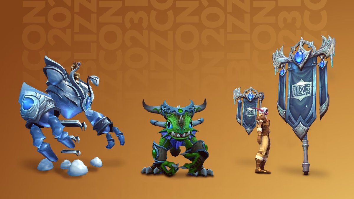 ArchivumAzeroth's tweet photo. 🎁 Concours pour fêter la Blizzcon !  🎁

A gagner, le code de la collection Blizzcon contenant plein d'items des différents jeux Blizzard !  

Pour participer :  
Retweet et suis @ArchivumAzeroth 

Tirage au sort le 27/10