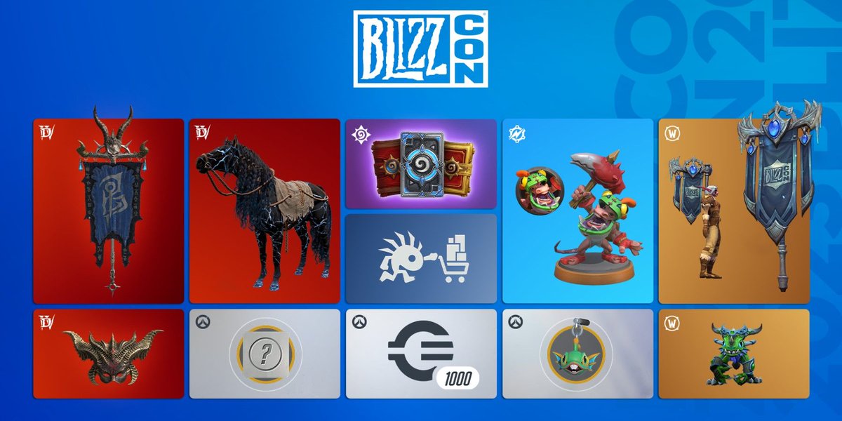 ArchivumAzeroth's tweet photo. 🎁 Concours pour fêter la Blizzcon !  🎁

A gagner, le code de la collection Blizzcon contenant plein d'items des différents jeux Blizzard !  

Pour participer :  
Retweet et suis @ArchivumAzeroth 

Tirage au sort le 27/10