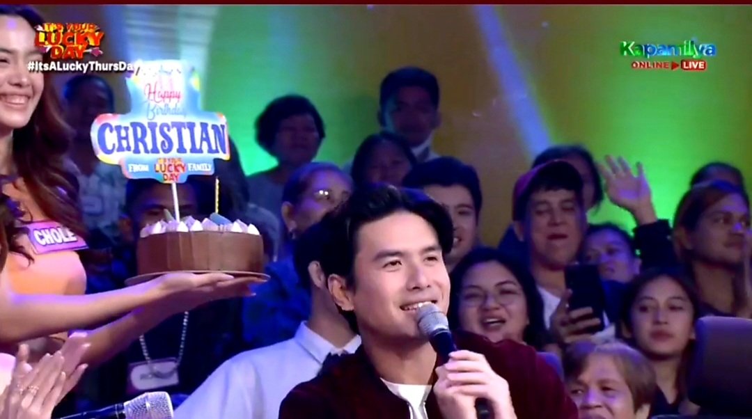 Enjoy your day Sir <a href="/xtianbautista/">Christian Bautista</a> ! #HappyBdayXtianB
#ItsYourLuckyDay